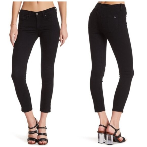 rag & bone | Capri Skinny in Blue/Black‎ Coal Wash - Picture 12 of 12